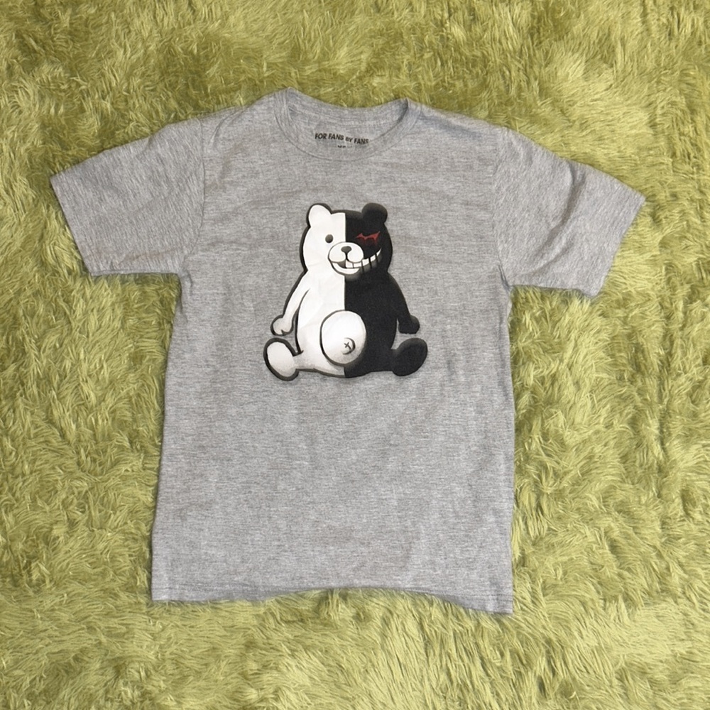 Anime Danganronpa Grey shirt